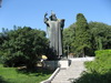 The statue of Gregory of Nin